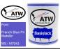 Preview: Ford, French Blue Pri Metallic, M9 / M7043: 1L Lackdose, von ATW Autoteile West.